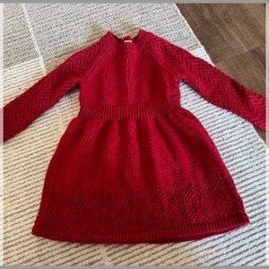 🤍4/$25 Cat & Jack red sweater Dress